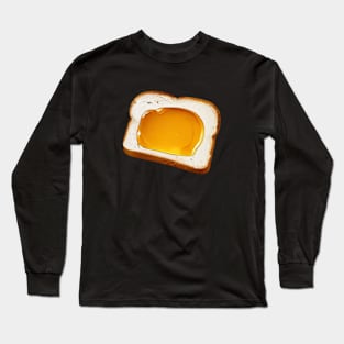 Bee Beekeeper Sandwich Toast Bread Vintage Yummy Kawaii Coffee Tea Long Sleeve T-Shirt